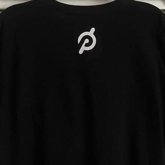 Peloton Century Club 100 short sleeve t shirt Black & White adult medium rare - Picture 9 of 12